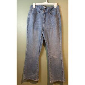 Riders by Lee Size 10P Mid Rise Bootcut Jeans Sequin Pockets Retro  Y2K Denim